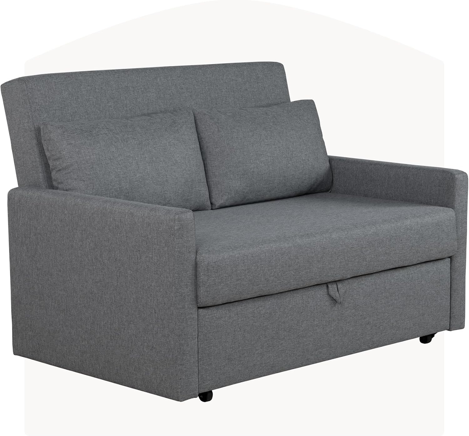 Sofá Cama 2 Plazas Plegable 132 cm