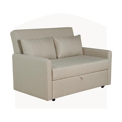 Sofá Cama 2 Plazas Plegable 132 cm