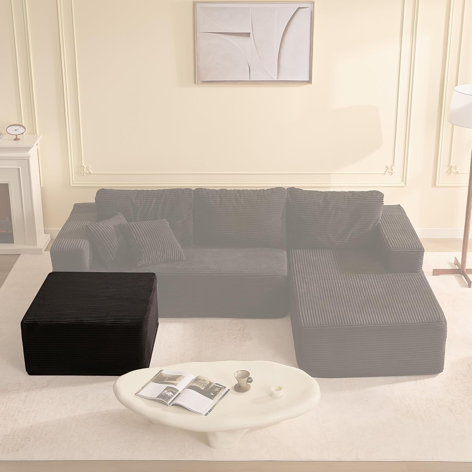 Sofá esquinero con función Cama y Chaise Longue