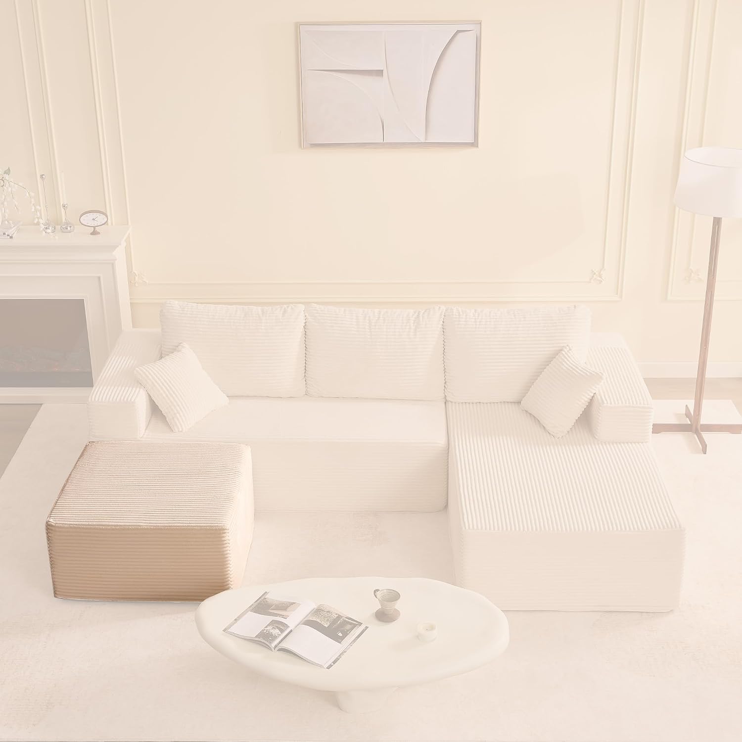 Sofá esquinero con función Cama y Chaise Longue