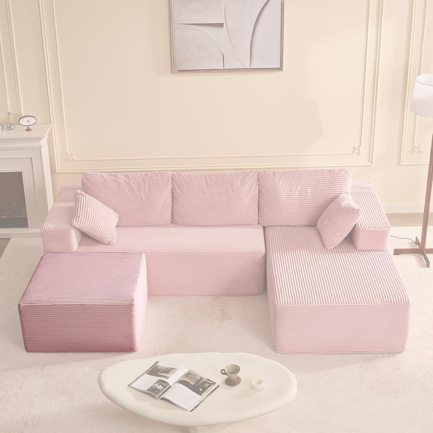 Sofá esquinero con función Cama y Chaise Longue