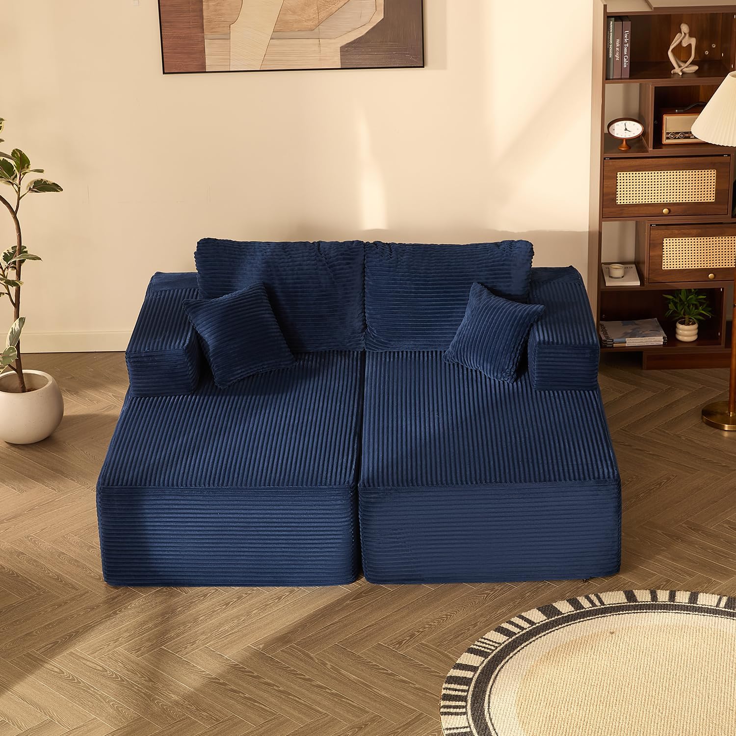Sofá esquinero con función Cama y Chaise Longue