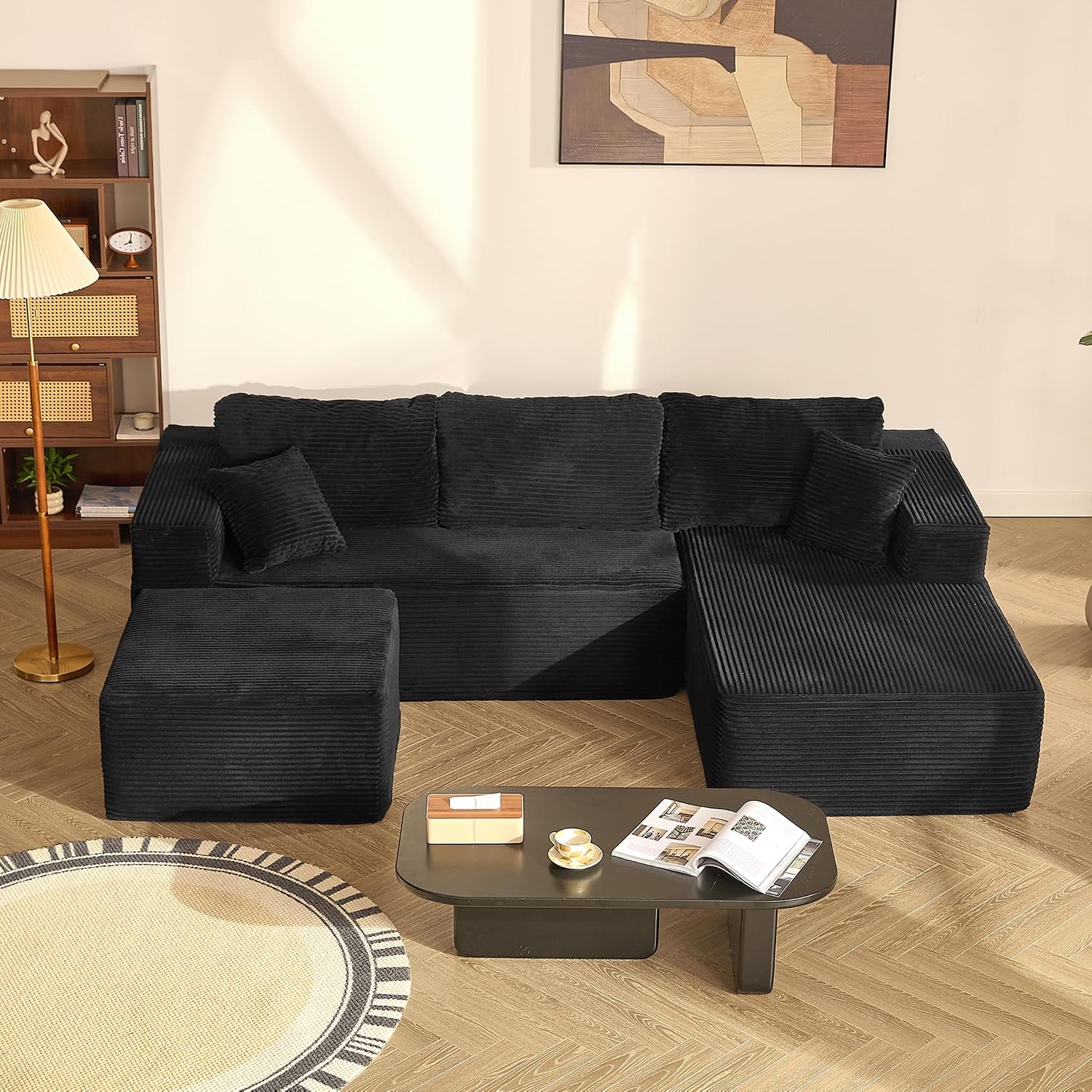Sofá esquinero con función Cama y Chaise Longue