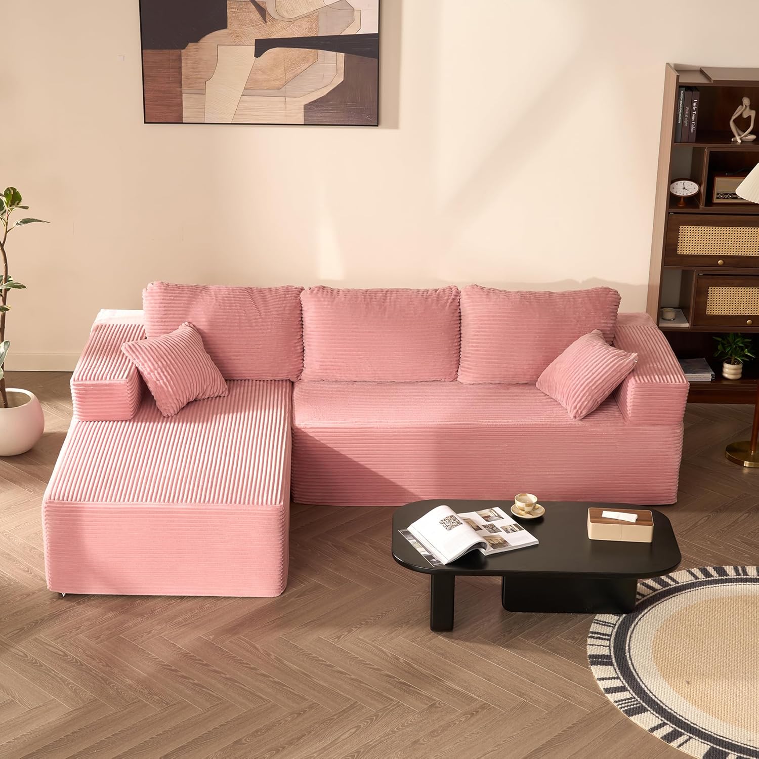 Sofá esquinero con función Cama y Chaise Longue