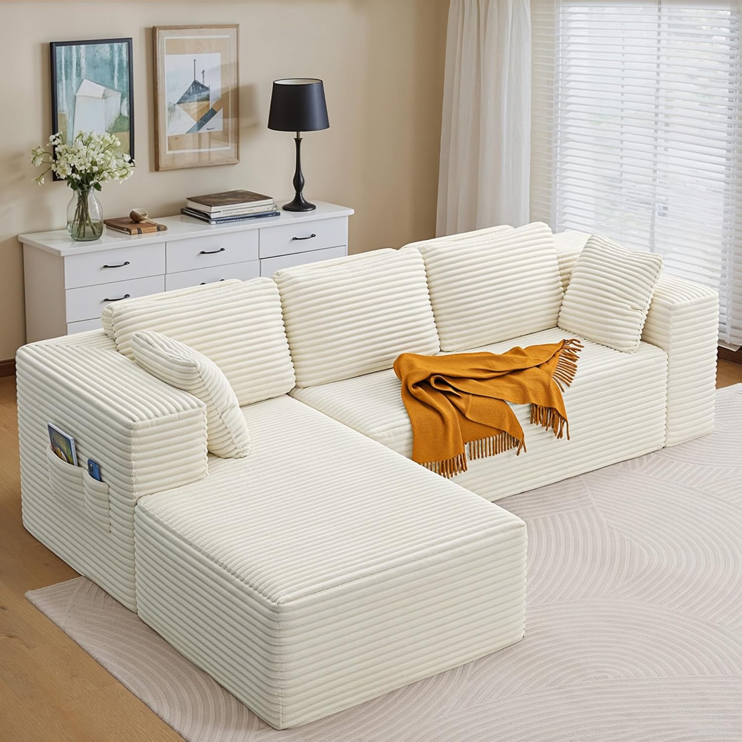 Sofá Esquinero Modular Forma L
