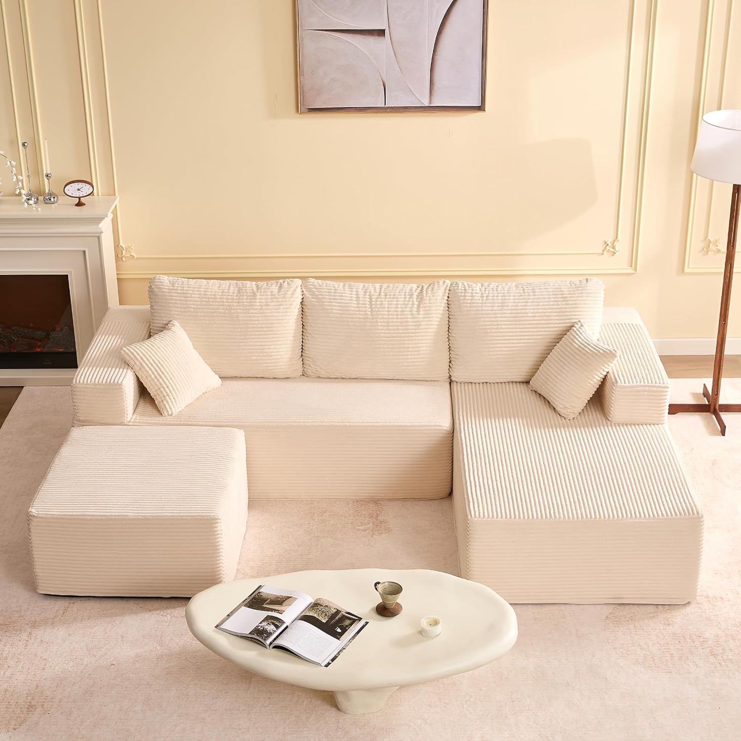 Sofá esquinero con función Cama y Chaise Longue