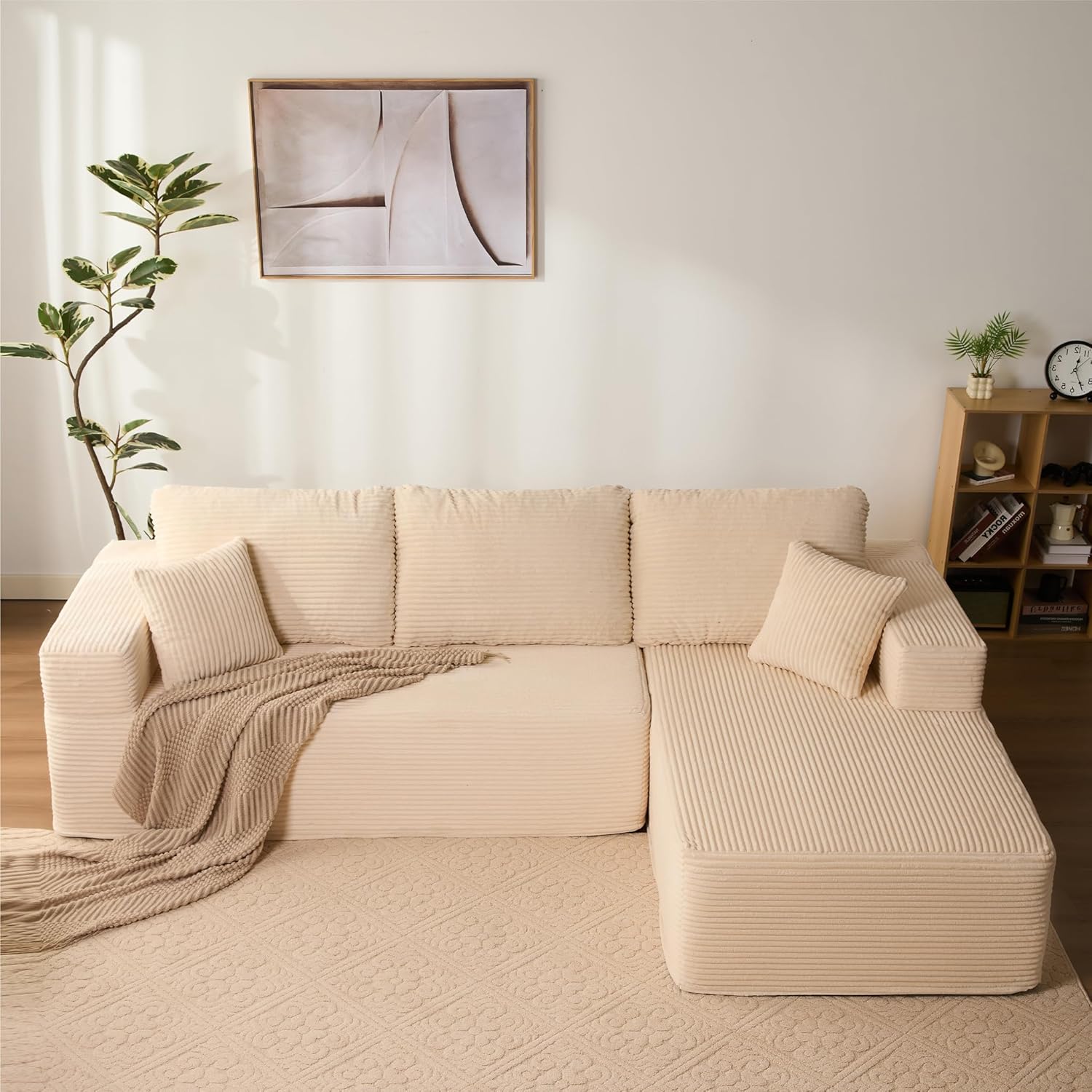 Sofá esquinero con función Cama y Chaise Longue