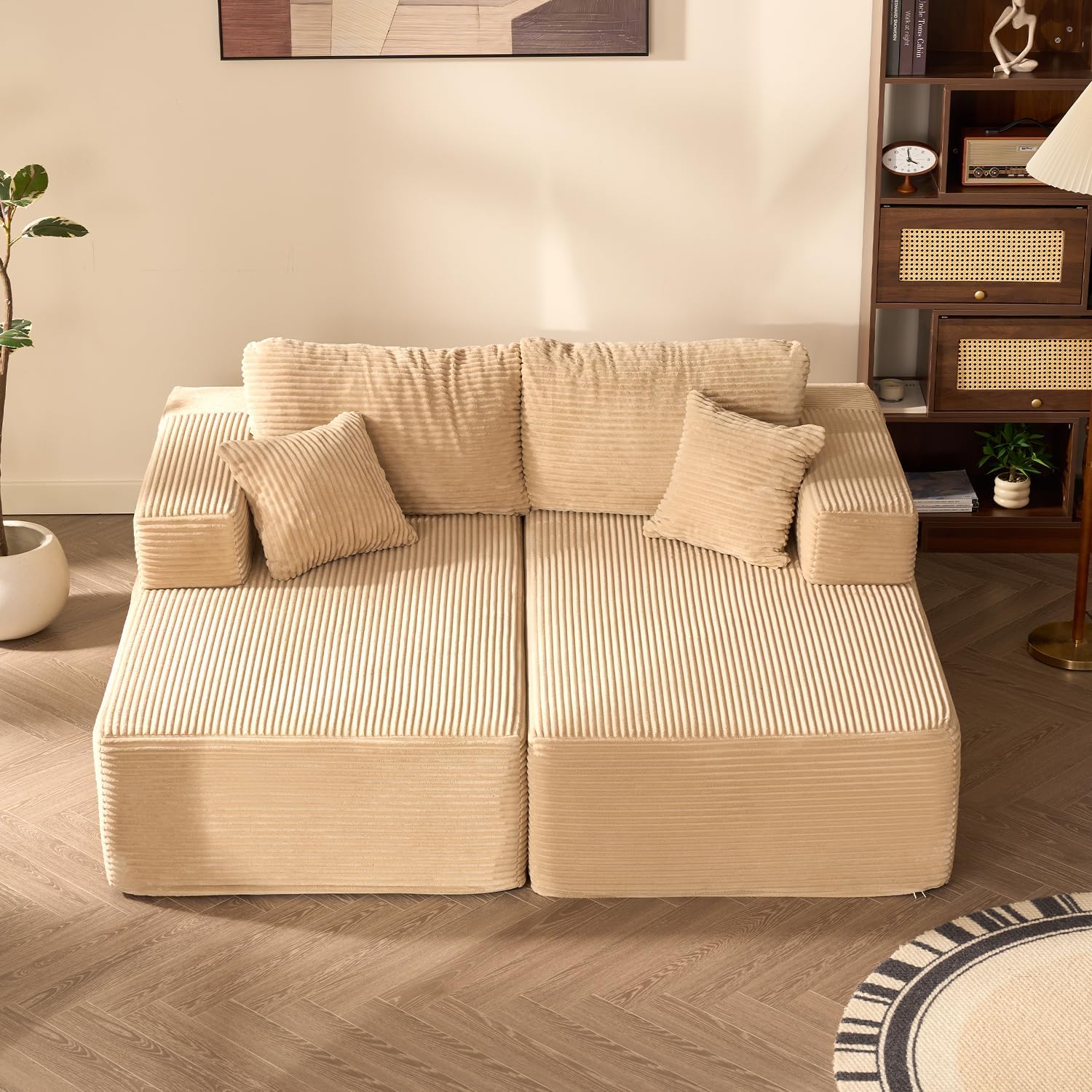 Sofá esquinero con función Cama y Chaise Longue