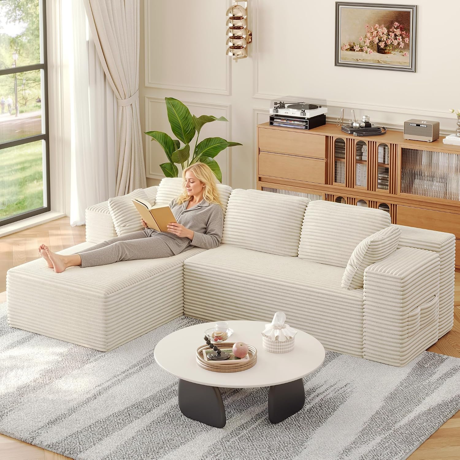 Sofá Esquinero Modular Forma L