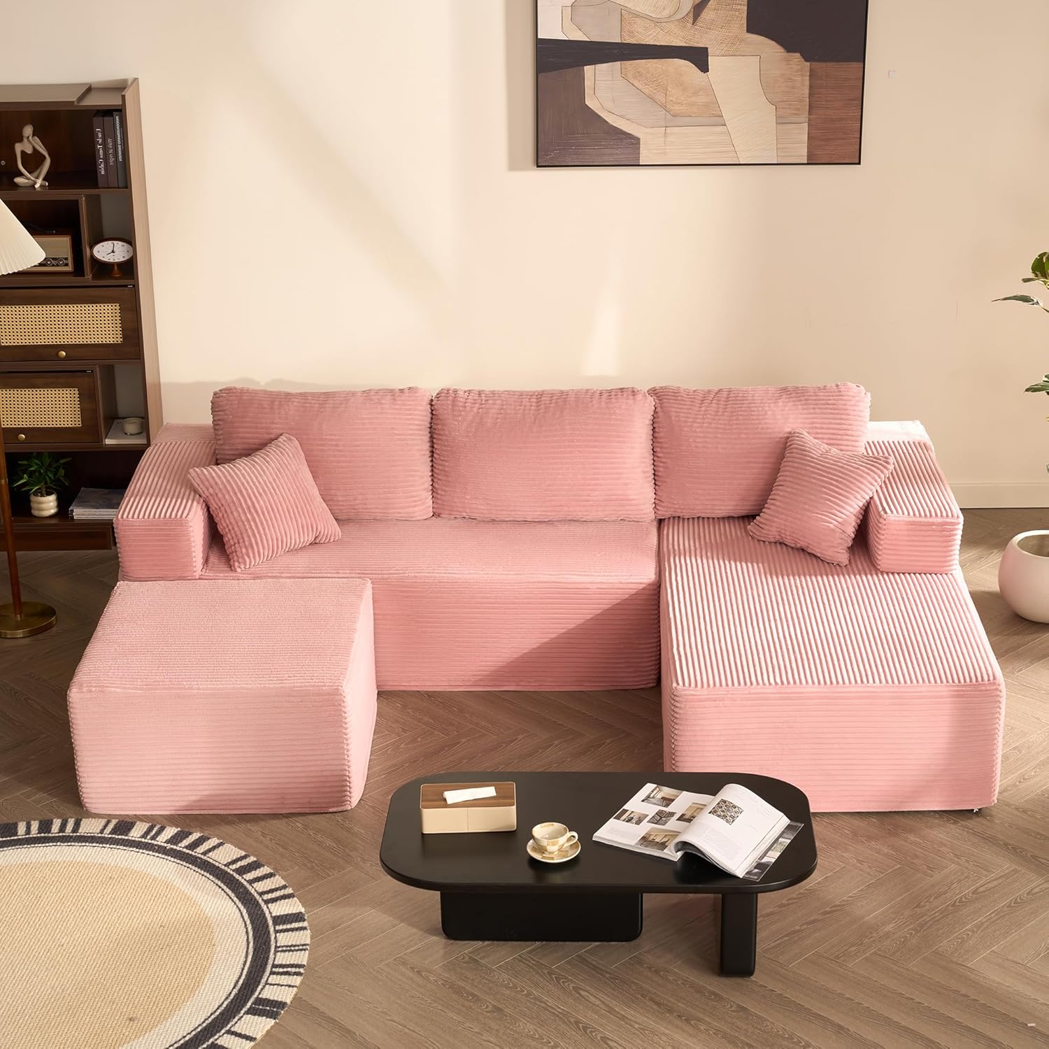 Sofá esquinero con función Cama y Chaise Longue