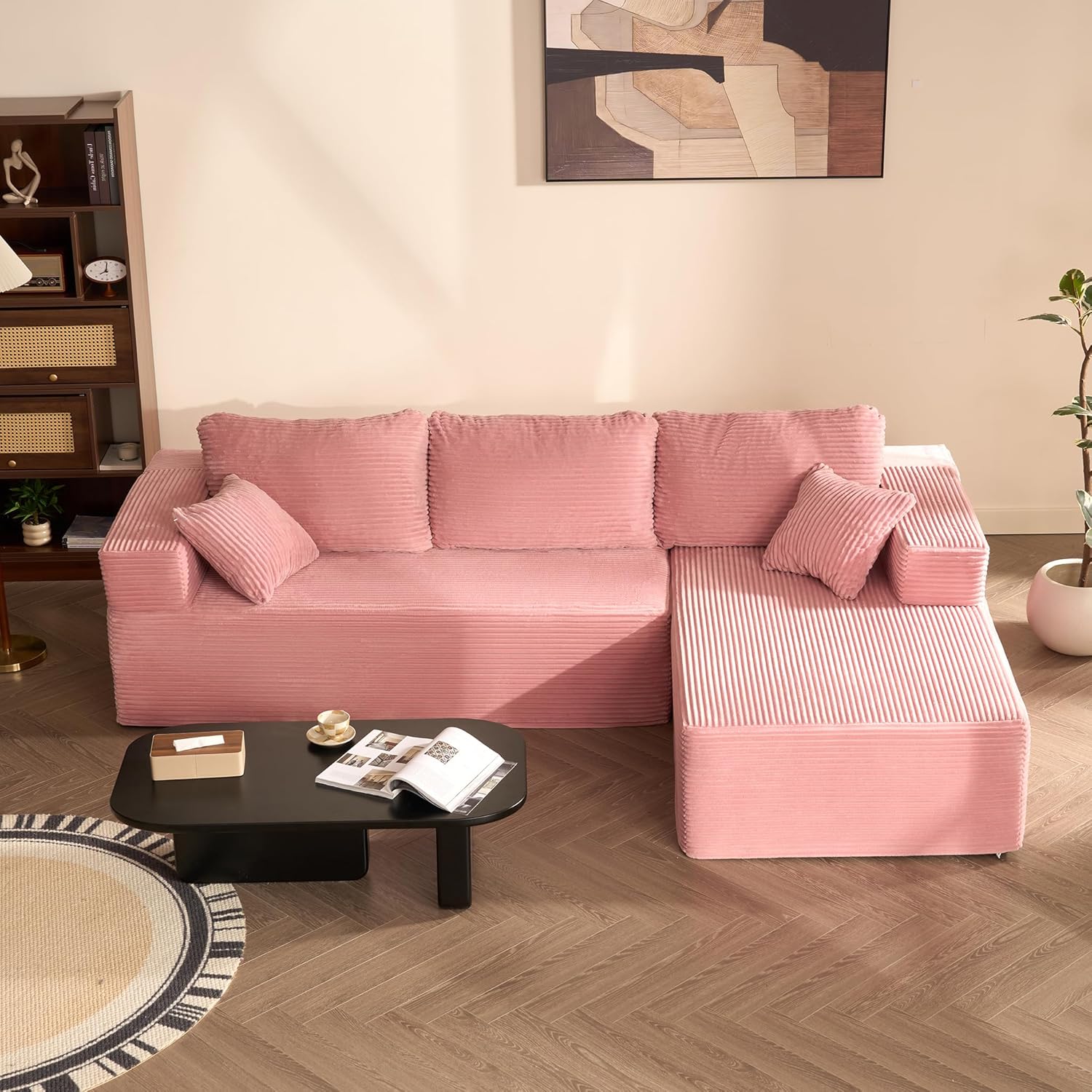 Sofá esquinero con función Cama y Chaise Longue