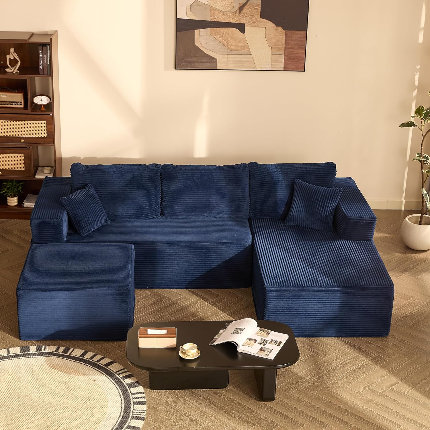 Sofá esquinero con función Cama y Chaise Longue