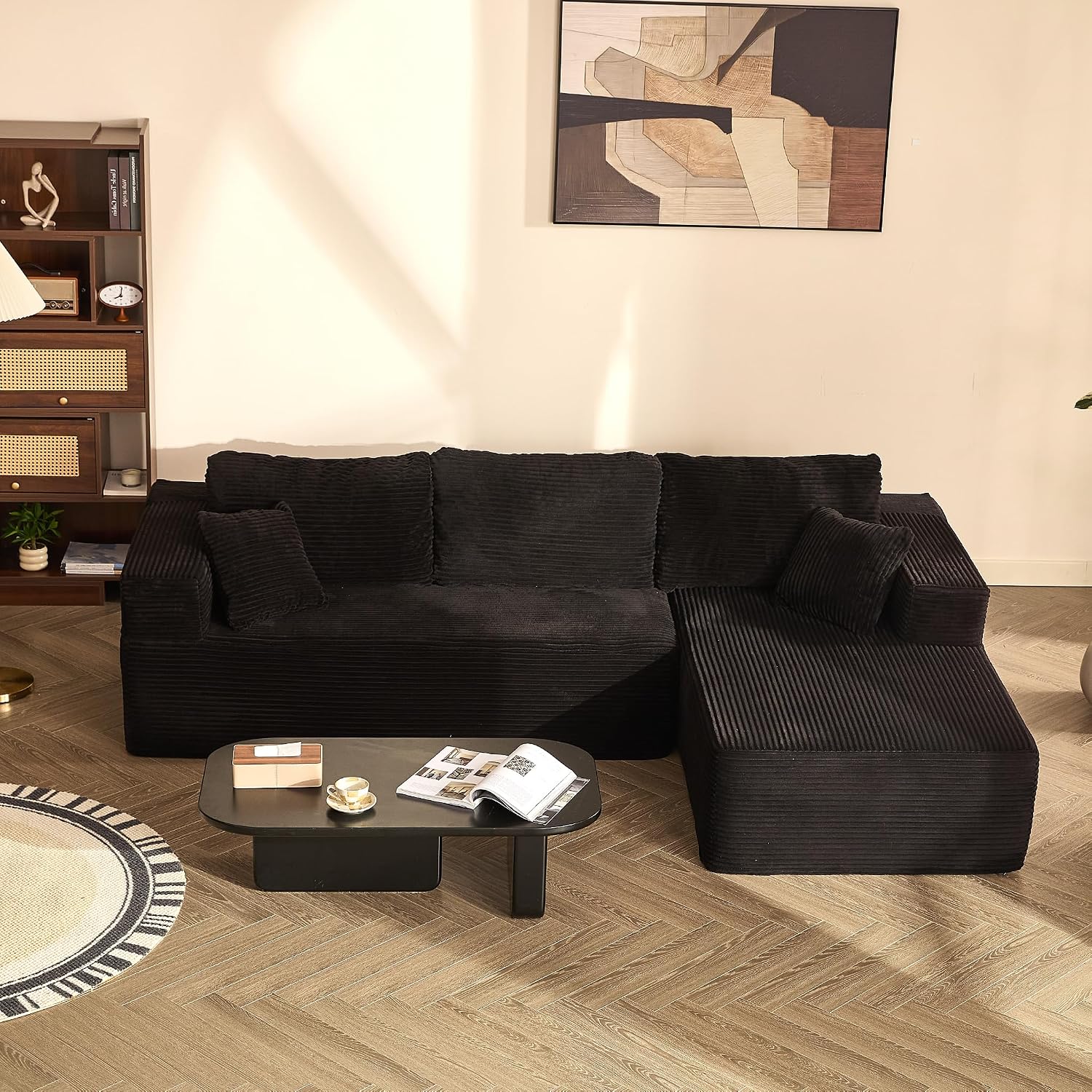 Sofá esquinero con función Cama y Chaise Longue